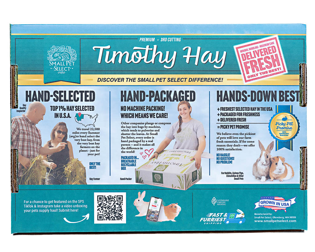 Small Pet Select 3rd Cutting Timothy Hay - Image 8