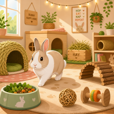 Supporting Your Visually Impaired Rabbit