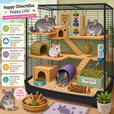 Creating the Ideal Home for Your Chinchilla