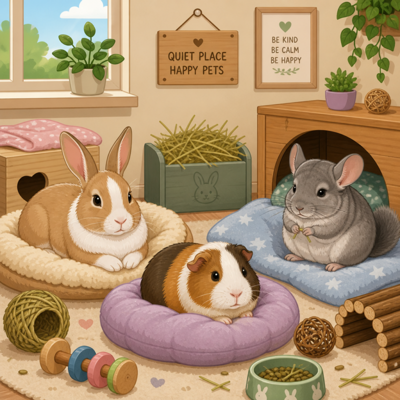 Understanding and Alleviating Stress in Small Pets