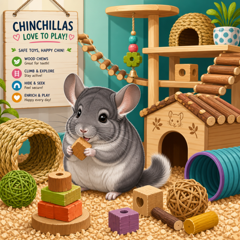 Top 10 Essential Toys for Your Chinchilla's Happiness