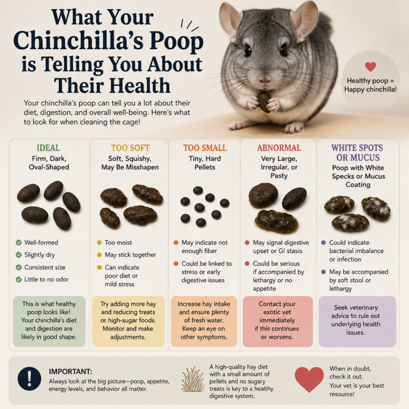 Decoding Your Chinchilla's Droppings: A Health Guide