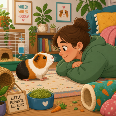 Understanding Your Guinea Pig's Staring Behavior