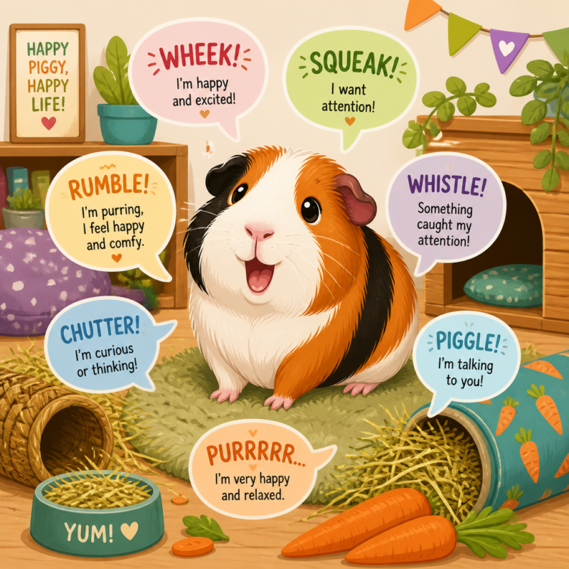 Decoding Your Guinea Pig's Vocalizations