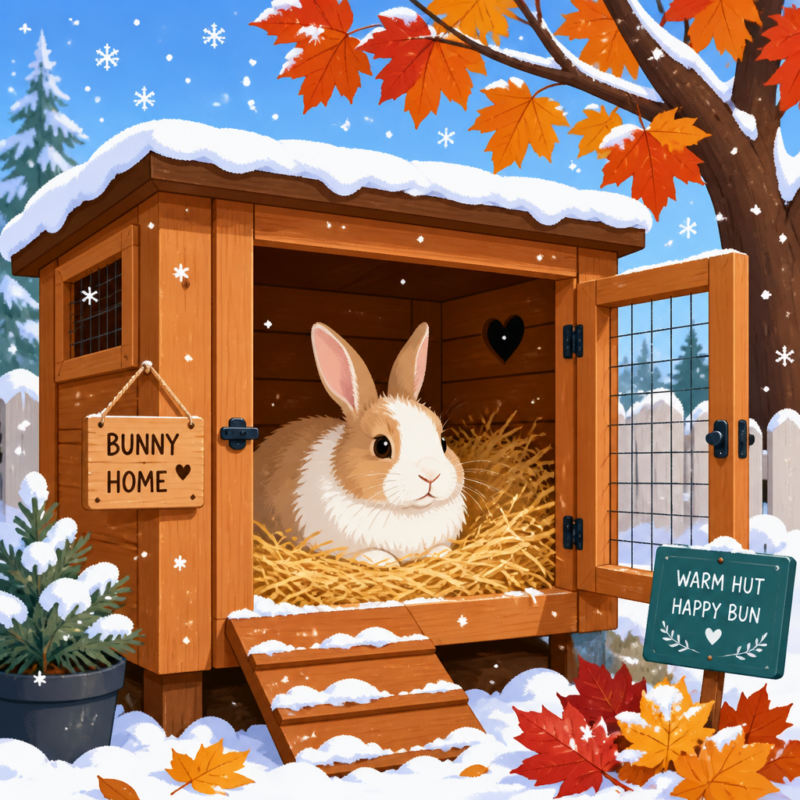Keeping Your Rabbit Cozy in Cold Weather