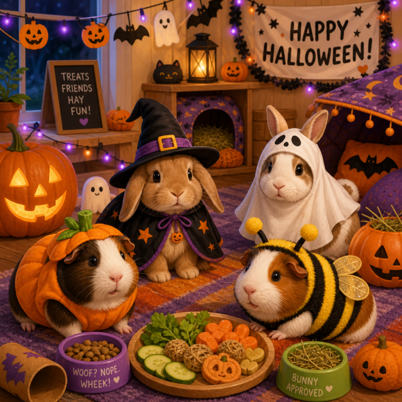 Halloween Safety Tips for Your Small Pets